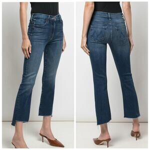 Mother The Insider Crop Step Fray size 26 Sweet And Sassy